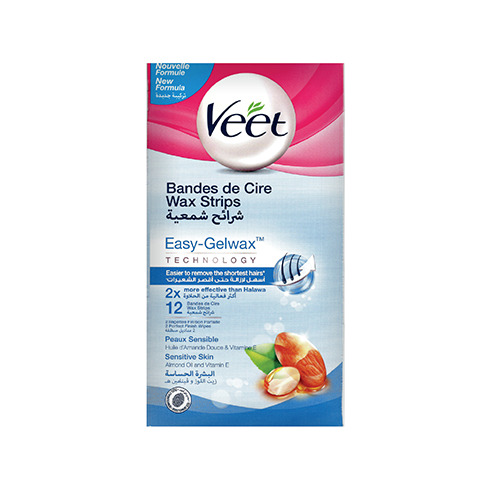 Bandes de cire épilatoire sensitive