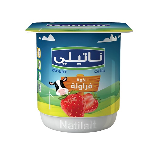 Yaourt aromatisé fraise