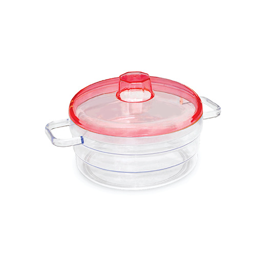 Cocotte plastique avec couvercle