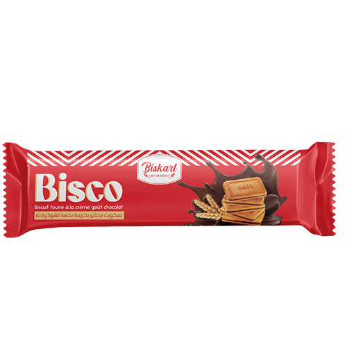 Biscuit fourré à la créme chocolat