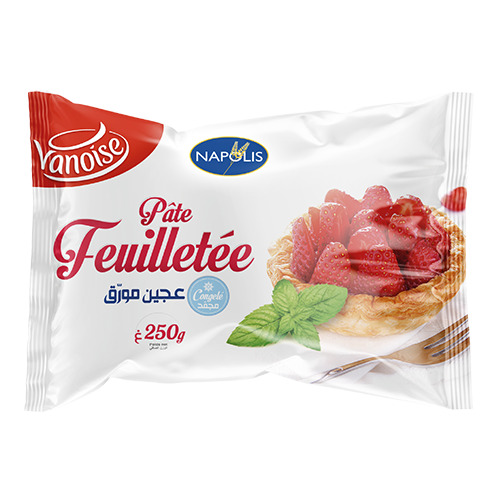 Lot 2 pates feuilletées congelées