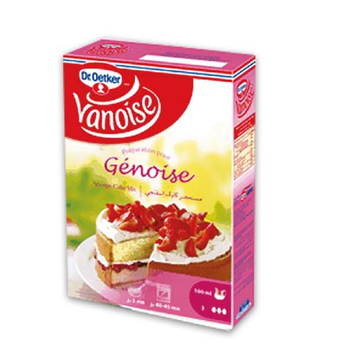 Préparation gâteau génoise