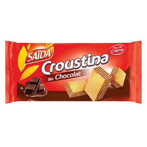 Gaufrette Croustina au chocolat
