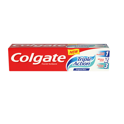 Dentifrice triple action white