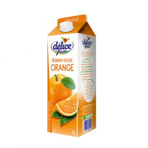 Boisson au jus orange