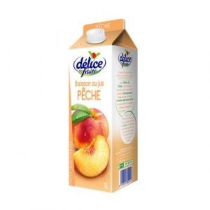 Boisson au jus pêche