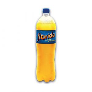 Boisson gazeuse à la pulpe d'orange