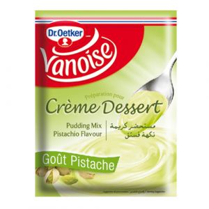 Poudre à crème pistache