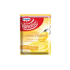 Poudre à crème dessert banane