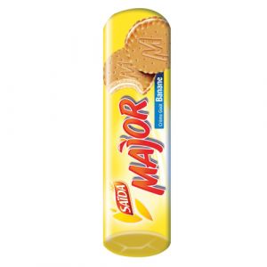 Biscuit fourré banane majour