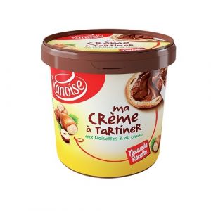 Crème à tartiner noisettes cacao 