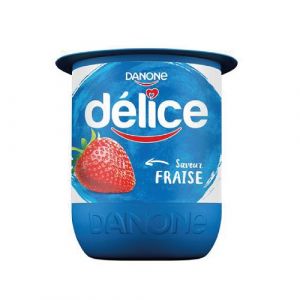 Yaourt aromatisé fraise