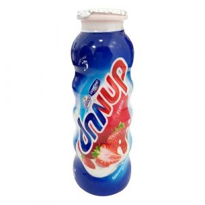 Yaourt à boire fraise