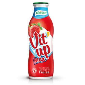 Yaourt à boire fraise