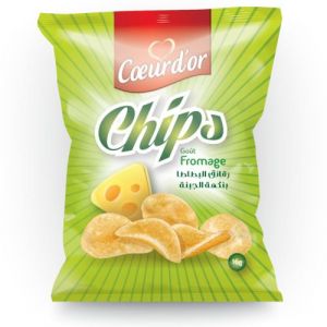 Lot de 3 chips fromage