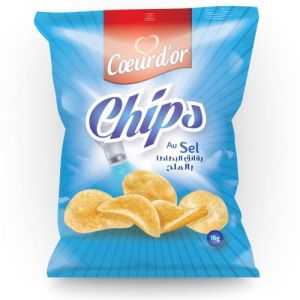 Lot de 3 chips sel