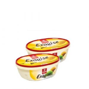Lot 2 barquettes glace vanille