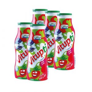 Lot de 6 yaourts à boire fraise