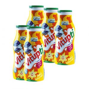 Lot de 6 yaourts à boire vanille