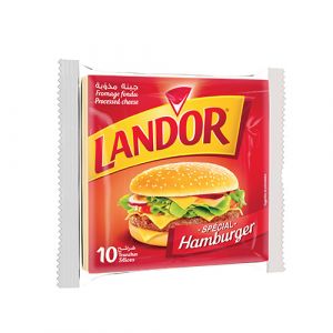 Tranches slices spécial hamburger