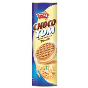 Biscuit fourré goût vanille
