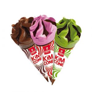 Lot de 2 glaces kimcone