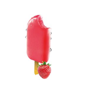 Lot 2 glaces fraise 