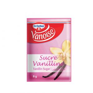 Lot de 5 sachets sucre vanille