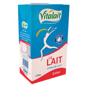 Lait vitalait entier uht
