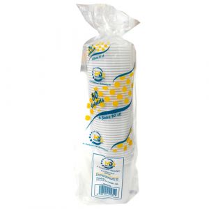 Lot de 50 gobelets en plastique