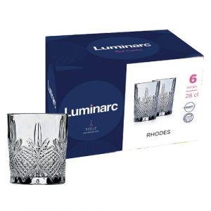 Lot de 6 gobelets en verre