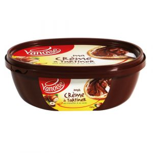 Crème à tartiner aux noisettes et au cacao