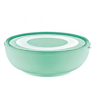 Bol en plastique avec couvercle en plastique