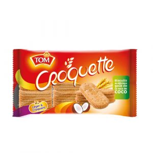 Croquette biscuits goût noix de coco