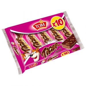 Groupage de 10 tiger chocolat