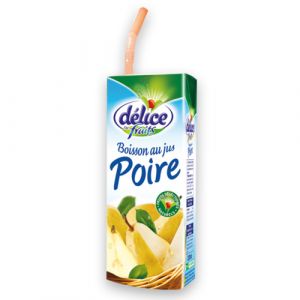 Boisson au jus poire