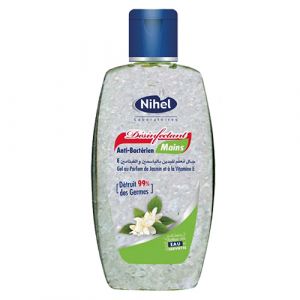 Gel désinfectant mains jasmin