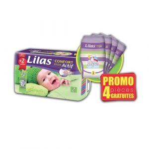 Couche bébé avec 4 piéces gratuites