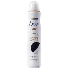 Déodorant spray invisible