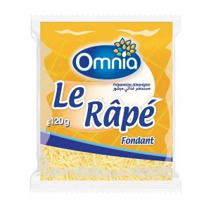 Préparations alimentaire râpé