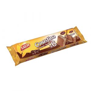 Groupage de 6 gaufrettes cacao vanille noisette