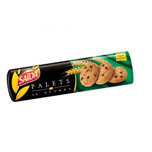 Biscuits palets aux pépites de chocolat
