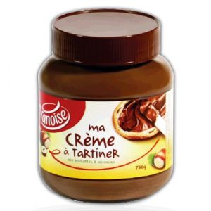 Crème à tartiner noisette cacao