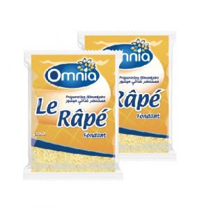 Préparation alimentaire fondant râpé