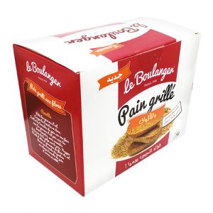 Pain grille aux fibres