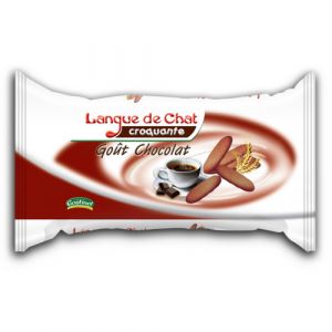 Biscuit langue de chat chocolat