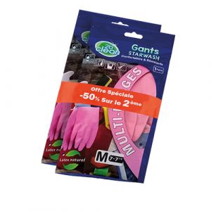 Lot de 2 gants multi-usage  