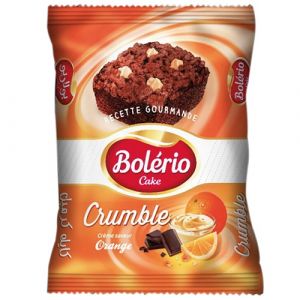Lot de 3 cakes crumble chocolat orange