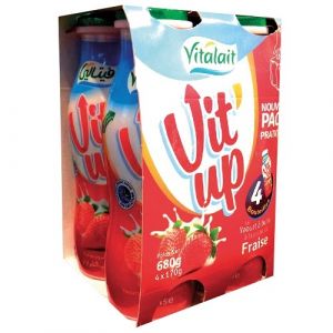 Lot yaourt a boire 160 gr 4 fraise