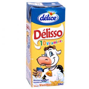 Lait aromatisé vanille 